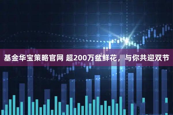 基金华宝策略官网 超200万盆鲜花，与你共迎双节