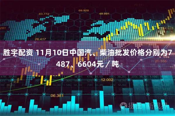 胜宇配资 11月10日中国汽、柴油批发价格分别为7487、6604元／吨